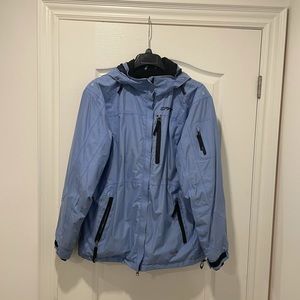 Spyder winter jacket blue no sz tag estimated M